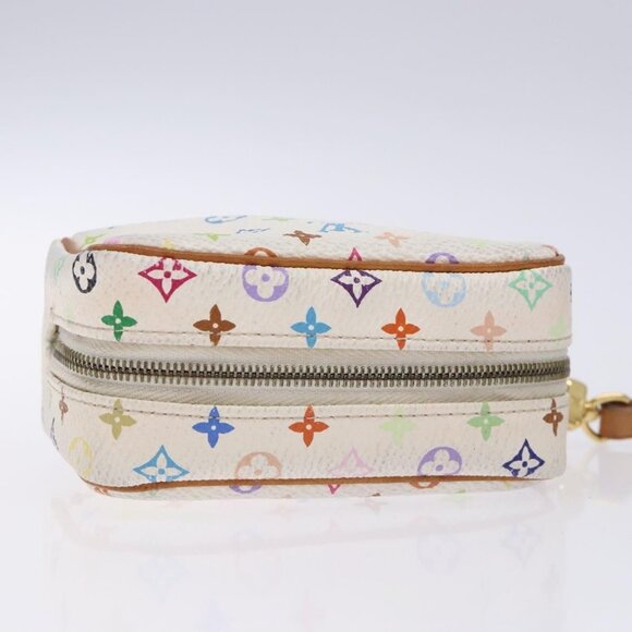 LOUIS VUITTON Monogram Multicolor Trousse Wapity White M58033 LV Auth 132787 - Picture 7 of 16